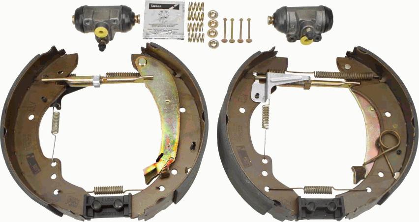 TRW GSK1220 - Комплект спирачна челюст vvparts.bg