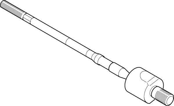TRW JAR562 - Аксиален шарнирен накрайник, напречна кормилна щанга vvparts.bg