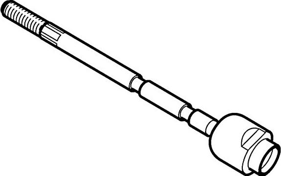 TRW JAR152 - Аксиален шарнирен накрайник, напречна кормилна щанга vvparts.bg