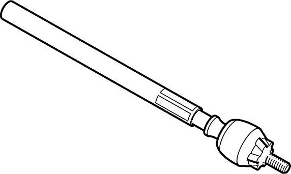 TRW JAR222 - Аксиален шарнирен накрайник, напречна кормилна щанга vvparts.bg