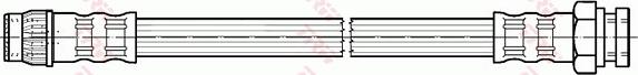 TRW PHA422 - Спирачен маркуч vvparts.bg