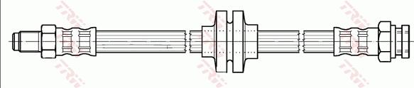 TRW PHB391 - Спирачен маркуч vvparts.bg