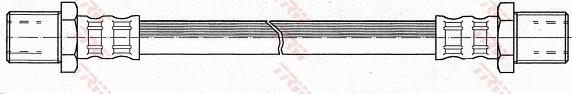 TRW PHC178 - Спирачен маркуч vvparts.bg