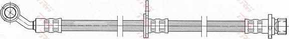 TRW PHD463 - Спирачен маркуч vvparts.bg