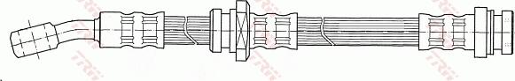 TRW PHD478 - Спирачен маркуч vvparts.bg