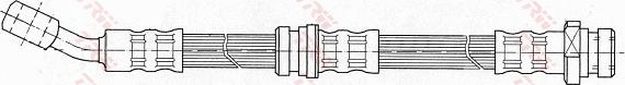 TRW PHD613 - Спирачен маркуч vvparts.bg