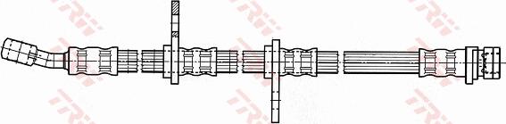 TRW PHD142 - Спирачен маркуч vvparts.bg