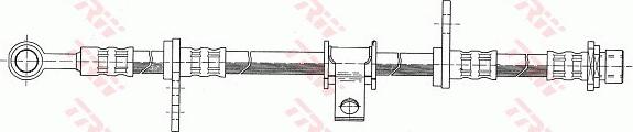 TRW PHD368 - Спирачен маркуч vvparts.bg