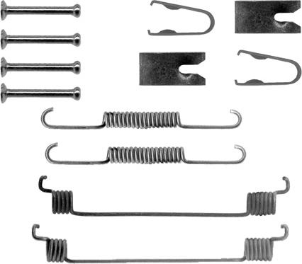 TRW SFK323 - Комплект принадлежности, спирани челюсти vvparts.bg