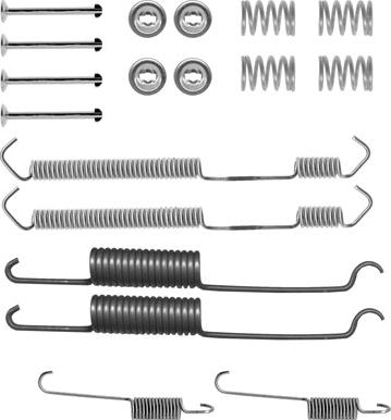 TRW SFK256 - Комплект принадлежности, спирани челюсти vvparts.bg