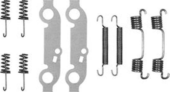 TRW SFK28 - Комплект принадлежности, челюсти за ръчна спирачка vvparts.bg