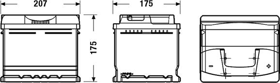 Tudor TB442 - Стартов акумулатор vvparts.bg