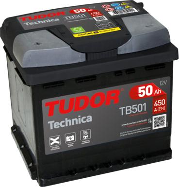 Tudor TB501 - Стартов акумулатор vvparts.bg