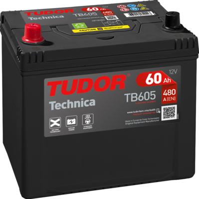 Tudor TB605 - Стартов акумулатор vvparts.bg