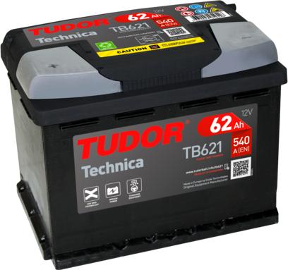 Tudor TB621 - Стартов акумулатор vvparts.bg