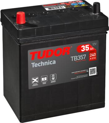 Tudor TB357 - Стартов акумулатор vvparts.bg