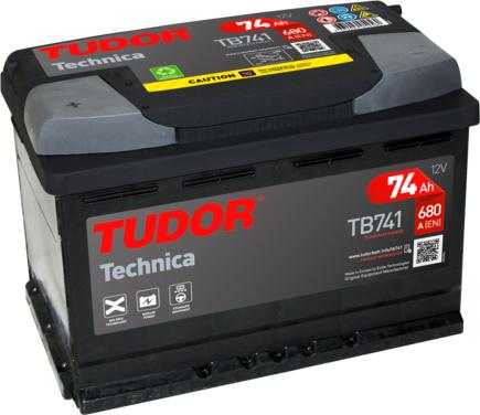 Tudor TB741 - Стартов акумулатор vvparts.bg