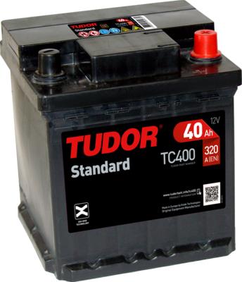 Tudor TC400 - Стартов акумулатор vvparts.bg