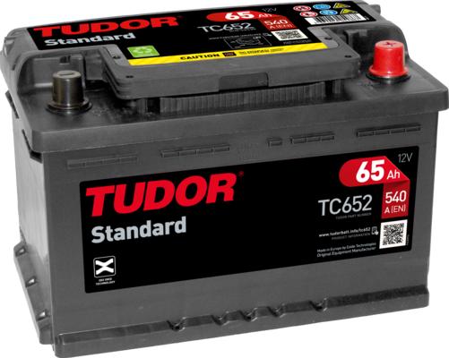 Tudor TC652 - Стартов акумулатор vvparts.bg