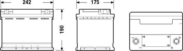 Tudor TK600 - Стартов акумулатор vvparts.bg