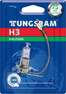 Tungsram 93105789 - Крушка с нагреваема жичка, фар за осветяване при завиване vvparts.bg