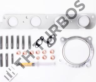 TURBO'S HOET TT2101134 - Монтажен комплект, турбина vvparts.bg