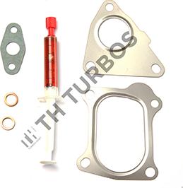 TURBO'S HOET TT1104124 - Монтажен комплект, турбина vvparts.bg