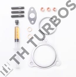 TURBO'S HOET TT1104329 - Монтажен комплект, турбина vvparts.bg