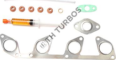 TURBO'S HOET TT1102811 - Монтажен комплект, турбина vvparts.bg