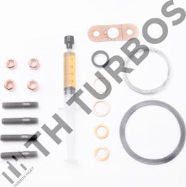 TURBO'S HOET TT2100863 - Монтажен комплект, турбина vvparts.bg