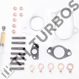 TURBO'S HOET TT2100385 - Монтажен комплект, турбина vvparts.bg