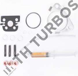 TURBO'S HOET TT2100731 - Монтажен комплект, турбина vvparts.bg