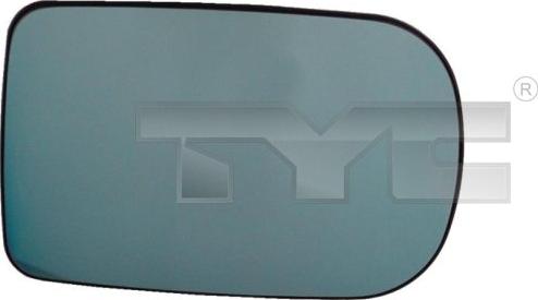 TYC 303-0025-1 - Стъкло на огледало, външно огледало vvparts.bg