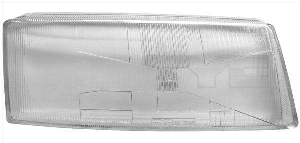 TYC 20-5295-LA-1 - Оптично стъкло, главен фар vvparts.bg