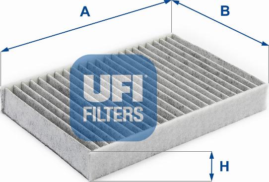 UFI 54.196.00 - Филтър купе (поленов филтър) vvparts.bg