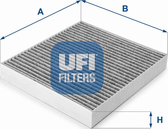 UFI 54.150.00 - Филтър купе (поленов филтър) vvparts.bg