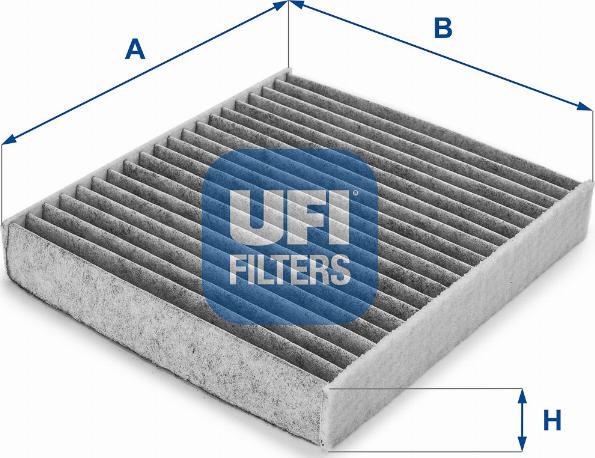 UFI 54.158.00 - Филтър купе (поленов филтър) vvparts.bg