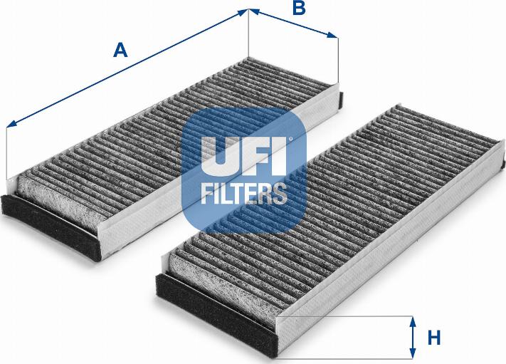 UFI 54.153.00 - Филтър купе (поленов филтър) vvparts.bg