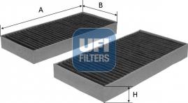 UFI 54.152.00 - Филтър купе (поленов филтър) vvparts.bg