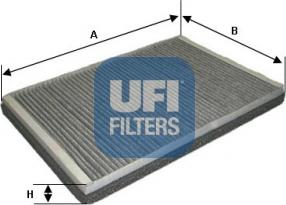 UFI 54.169.00 - Филтър купе (поленов филтър) vvparts.bg