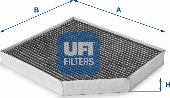 UFI 54.168.00 - Филтър купе (поленов филтър) vvparts.bg