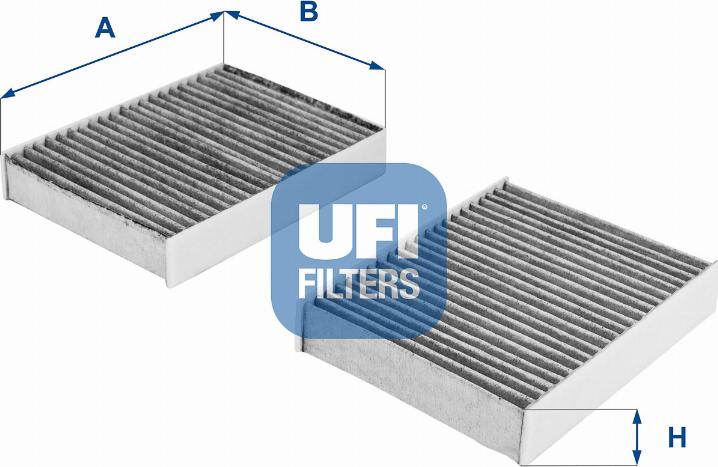 UFI 54.104.00 - Филтър купе (поленов филтър) vvparts.bg