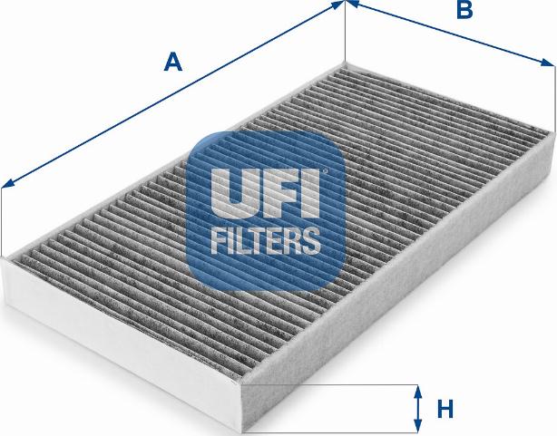 UFI 54.100.00 - Филтър купе (поленов филтър) vvparts.bg