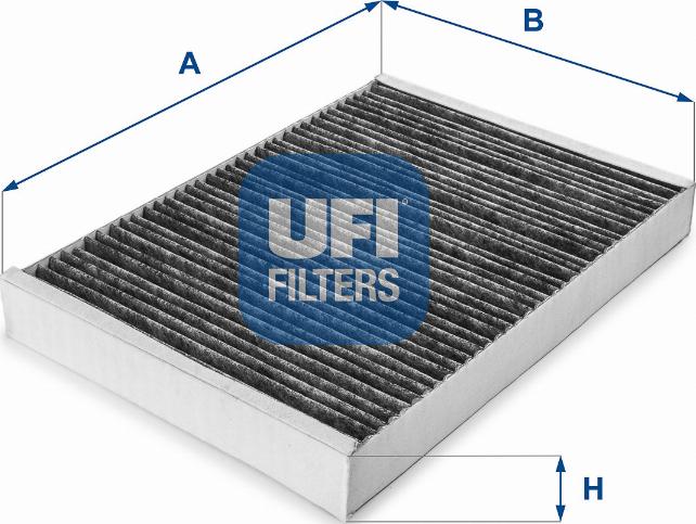 UFI 54.101.00 - Филтър купе (поленов филтър) vvparts.bg