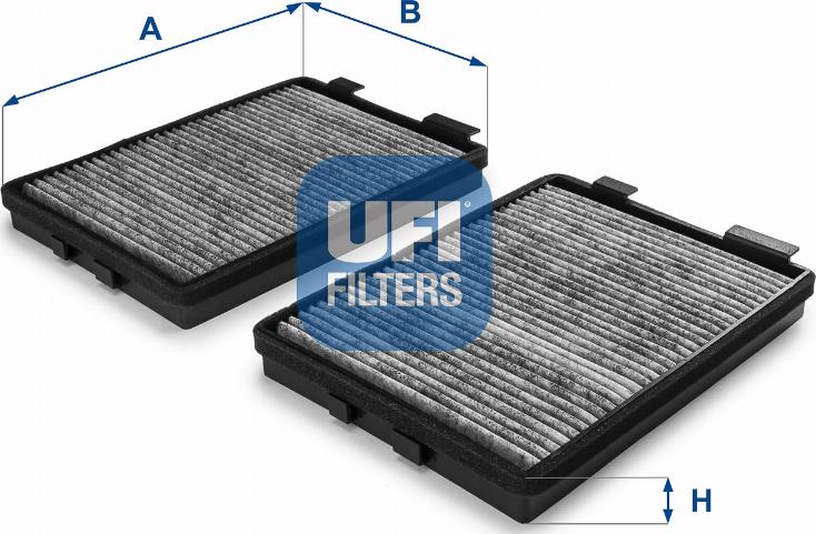 UFI 54.108.00 - Филтър купе (поленов филтър) vvparts.bg