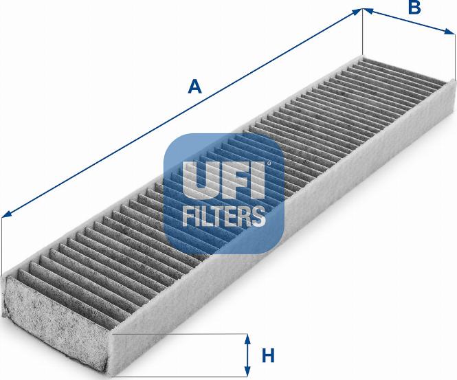 UFI 54.119.00 - Филтър купе (поленов филтър) vvparts.bg