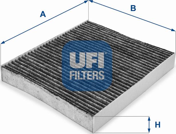 UFI 54.114.00 - Филтър купе (поленов филтър) vvparts.bg