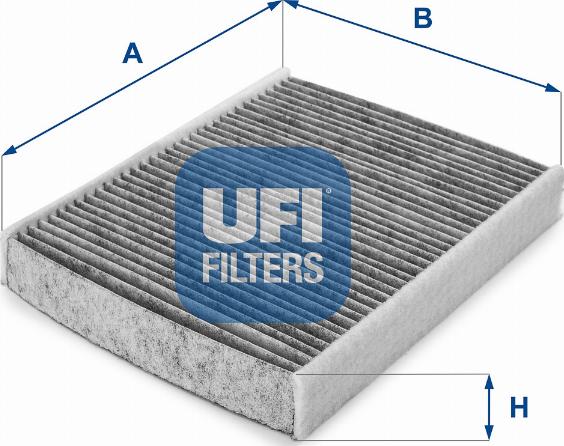 UFI 54.115.00 - Филтър купе (поленов филтър) vvparts.bg