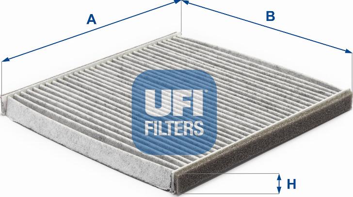 UFI 54.117.00 - Филтър купе (поленов филтър) vvparts.bg