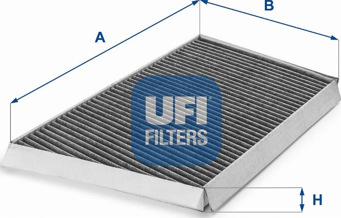 UFI 54.131.00 - Филтър купе (поленов филтър) vvparts.bg